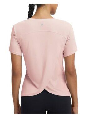 Quick Dry Short Sleeve Running T Shirt Sun Protection Athletic Tshirts with